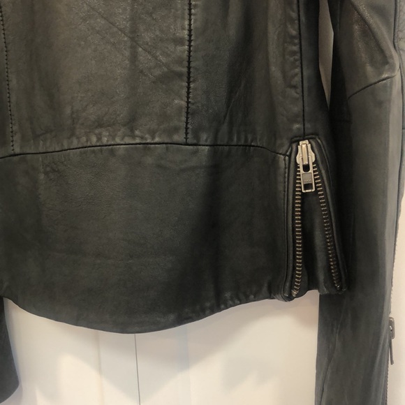Free People Leather Jacket - Picture 3 of 9